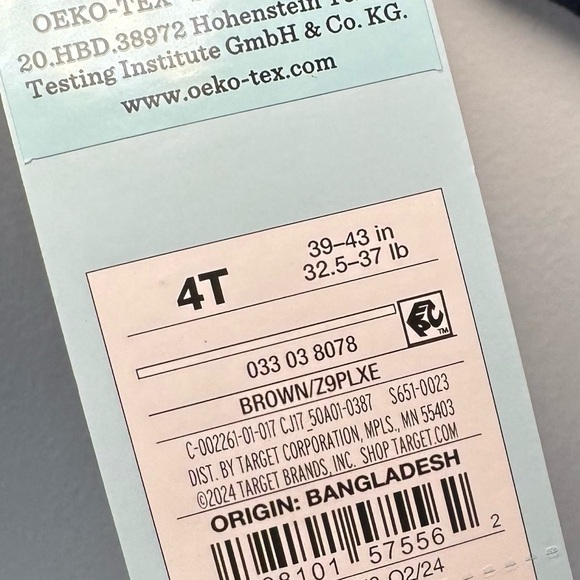 Cat & Jack Plaid Button Down Shirt - Picture 6 of 7